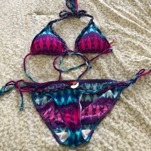 Tie Dye string bikini